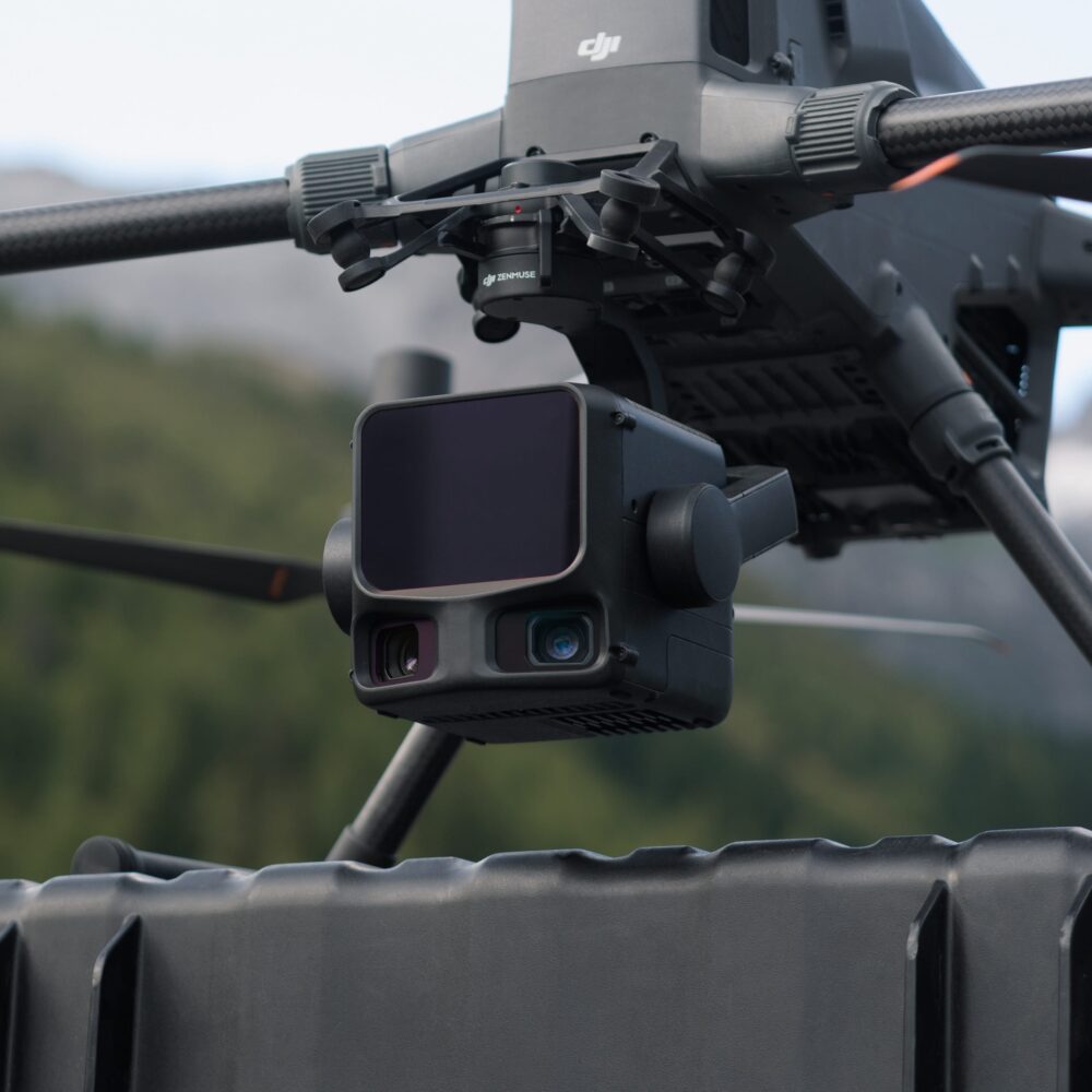 DJI Zenmuse L3 LiDAR payload for forestry mapping