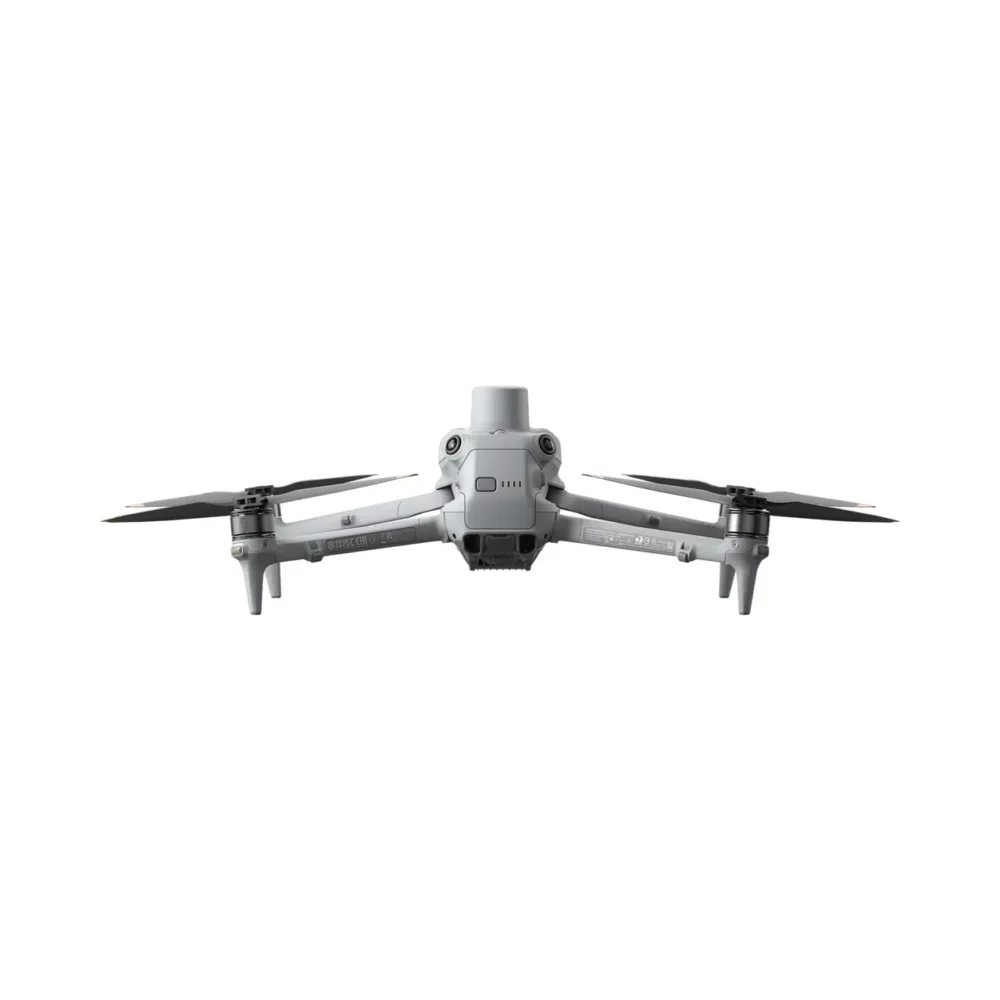 Rear view of DJI Matrice 4E drone showing battery and ventilation design
