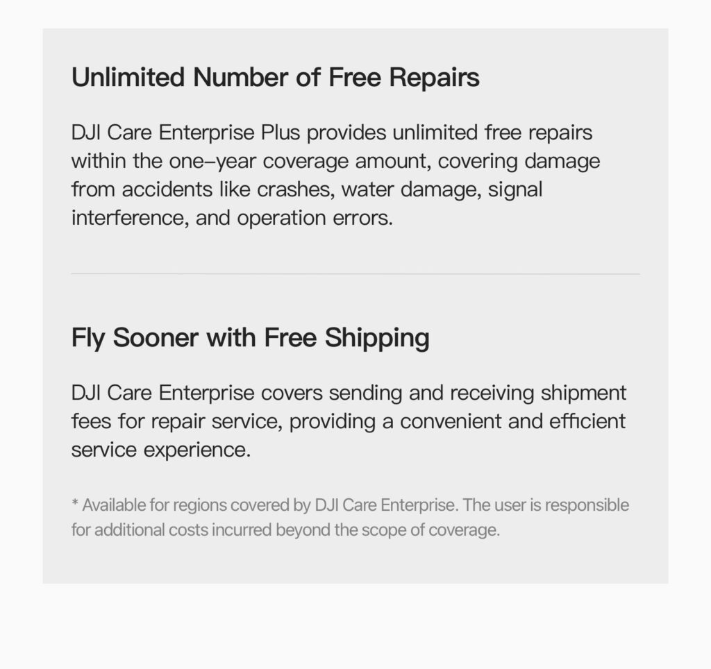 Renewed DJI Care Enterprise Plus (P1)