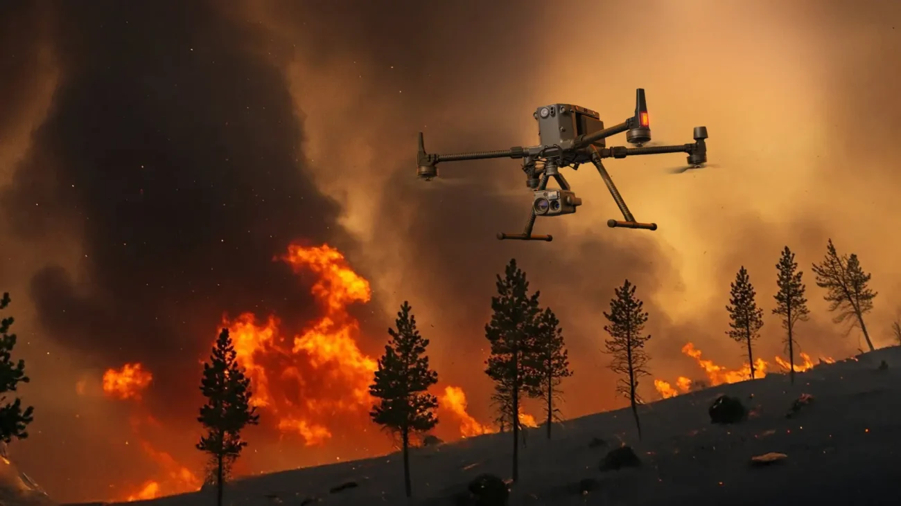 Thermal Drones for Emergency Response