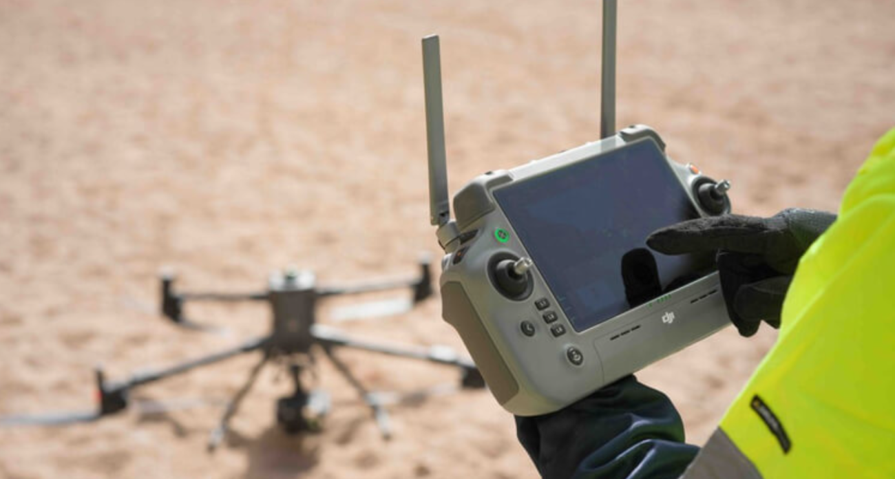 DJI enterprise drone for asset inspection